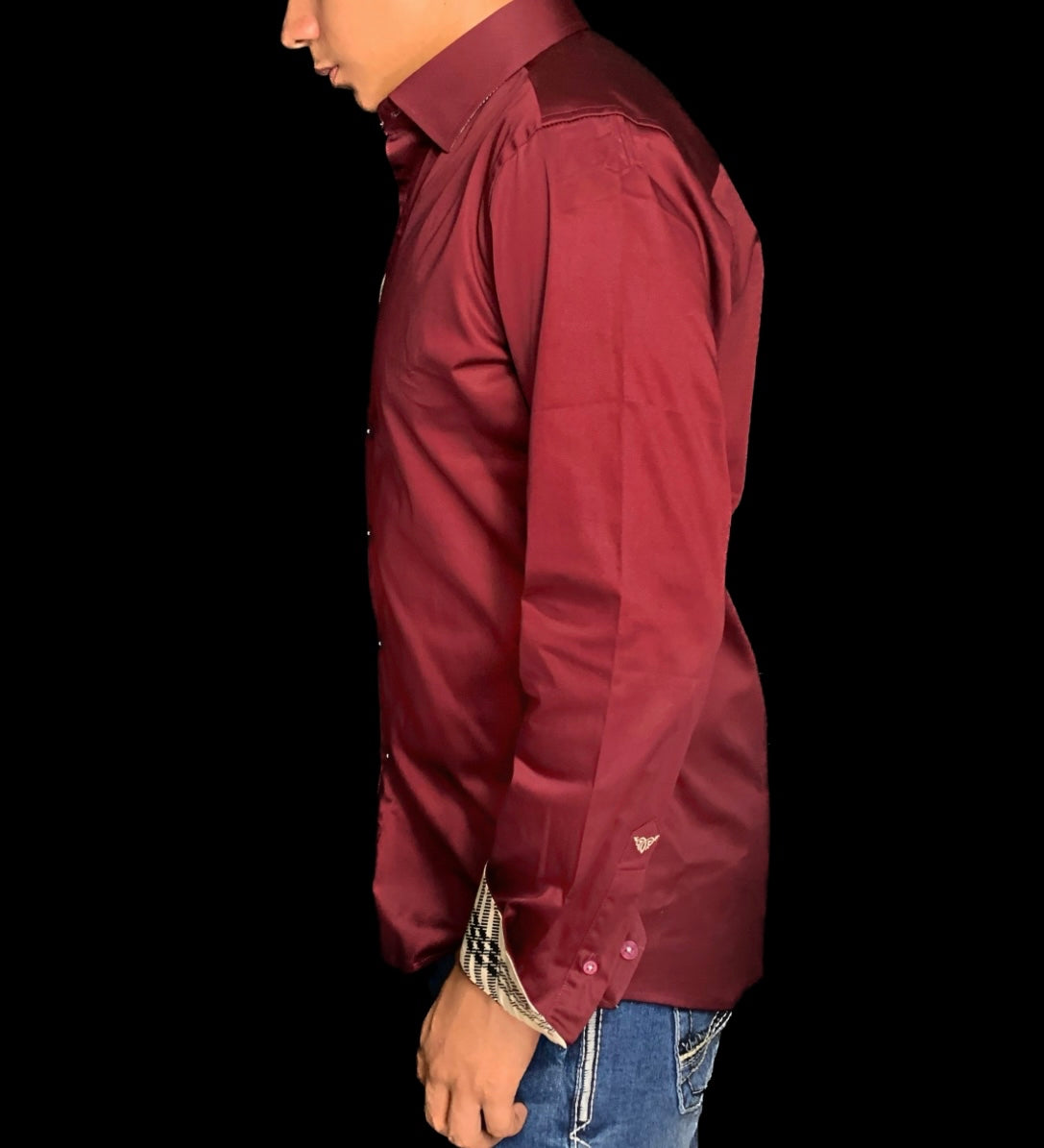 Classic Maroon long sleeve