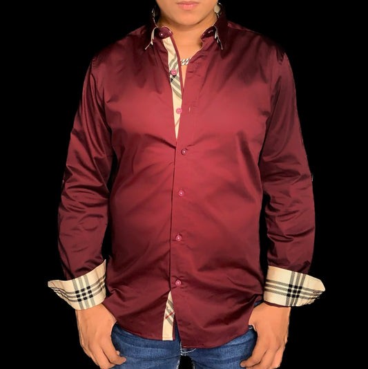 Classic Maroon long sleeve